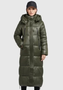 Khujo MELONA SHINY - Wintermantel - Dunkelgrün