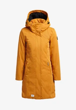 Khujo BLOSSOM - Wintermantel - Orangebraun -Trendgeschäft Für Modische Damenbekleidung 16adfb7b11384faa9b4daf87af938792