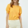 Minus LIVA - T-Shirt Basic - Mango Sorbet