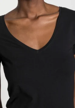 Anna Field 2 PACK - T-Shirt Basic - Black -Trendgeschäft Für Modische Damenbekleidung 3323c24a61a44f249dccca07ebbd58a4