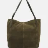 Anna Field LEATHER - Handtasche - Khaki