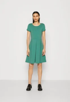 Anna Field Jerseykleid - Dark Green