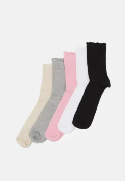 Anna Field 5 PACK - Socken - Black/white -Trendgeschäft Für Modische Damenbekleidung 5999ece17efa4e9b8e27c433fccd228e
