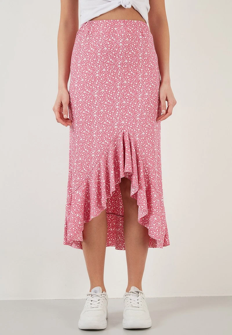 LELA REGULAR FIT - A-Linien-Rock - Fuchsia 1 LELA REGULAR FIT - A-Linien-Rock - Fuchsia