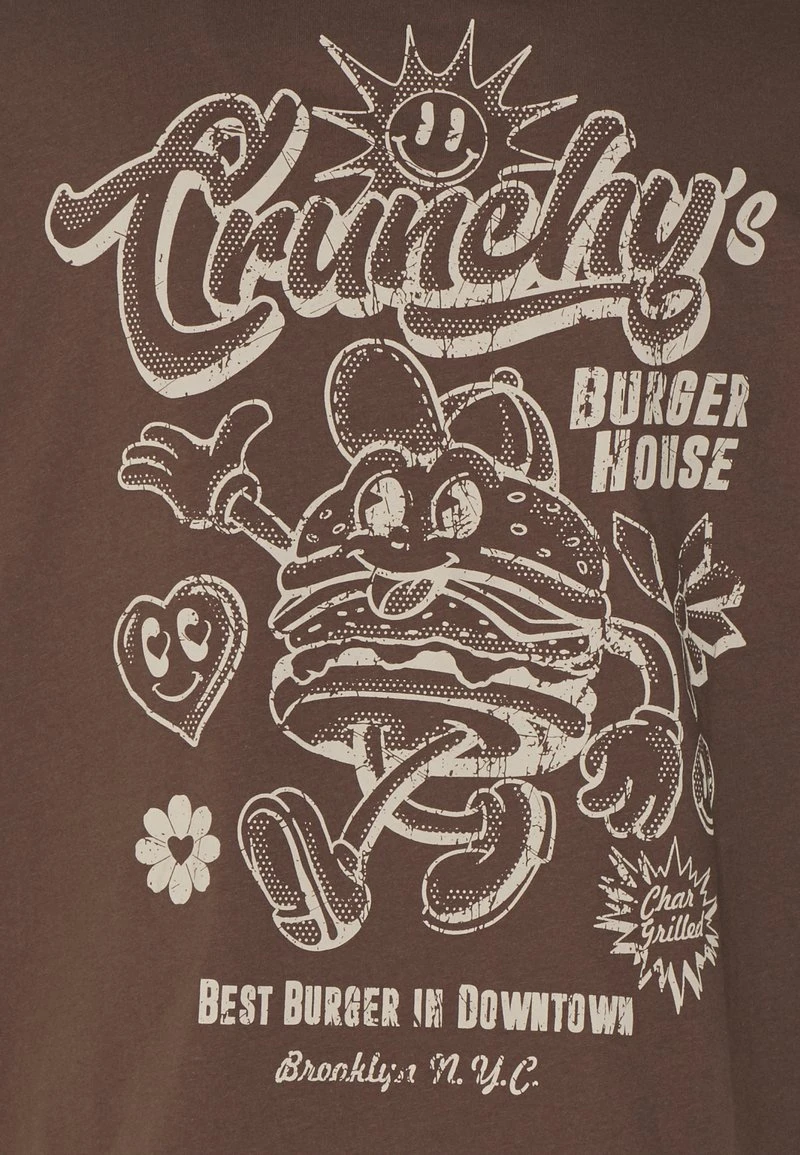 YOURTURN UNISEX - T-Shirt Print - Brown 5 YOURTURN UNISEX - T-Shirt Print - Brown – Bild 5