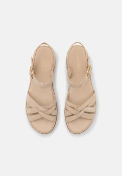 Anna Field LEATHER - Keilsandalette - Beige -Trendgeschäft Für Modische Damenbekleidung 5e0952d91e154888be76cdfe1f9a1c60