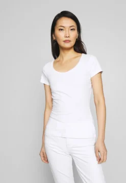 Anna Field 2ER PACK - T-Shirt Print - Navy/white -Trendgeschäft Für Modische Damenbekleidung 63f23176d0a945fd89cd0bdf946edb64