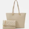 Anna Field SET - Shopping Bag - Beige