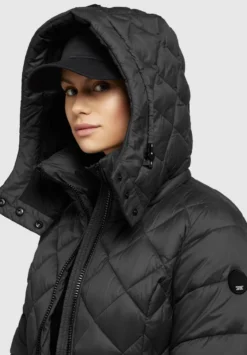 Khujo ANETH - Wintermantel - Schwarz -Trendgeschäft Für Modische Damenbekleidung 6bc2d295fa0945a09274edcbe20a84b0