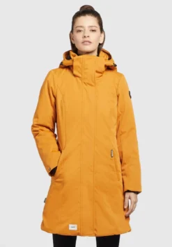 Khujo BLOSSOM - Wintermantel - Orangebraun