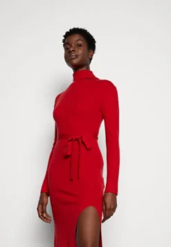 Anna Field ROLLKRAGEN RIPP MINI STRICKKLEID MIT GÜRTEL - Strickkleid - Red 9 Anna Field ROLLKRAGEN RIPP MINI STRICKKLEID MIT GÜRTEL - Strickkleid - Red -Trendgeschäft Für Modische Damenbekleidung 71b57cf9ce54411882918bef331aba09