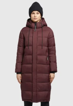 Khujo JULINA MATT - Wintermantel - Dunkelrot