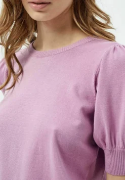 Minus LIVA - T-Shirt Basic - Lupine Purple -Trendgeschäft Für Modische Damenbekleidung 76e372a0d18140fd92fd7db387ccb64f