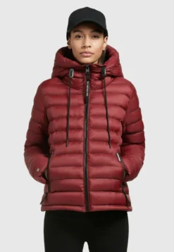 Khujo LOVINA SHINE - Winterjacke - Rostrot