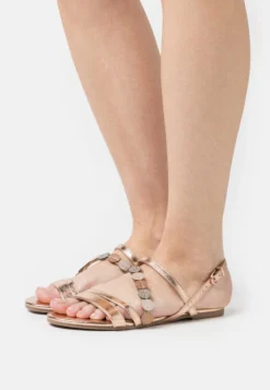 Anna Field Riemensandalette - Rose Gold-coloured