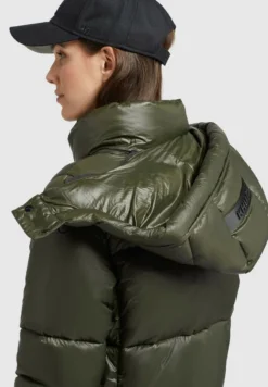 Khujo MELONA SHINY - Wintermantel - Dunkelgrün -Trendgeschäft Für Modische Damenbekleidung 935b15c66dde4269863e02993c0b5adc