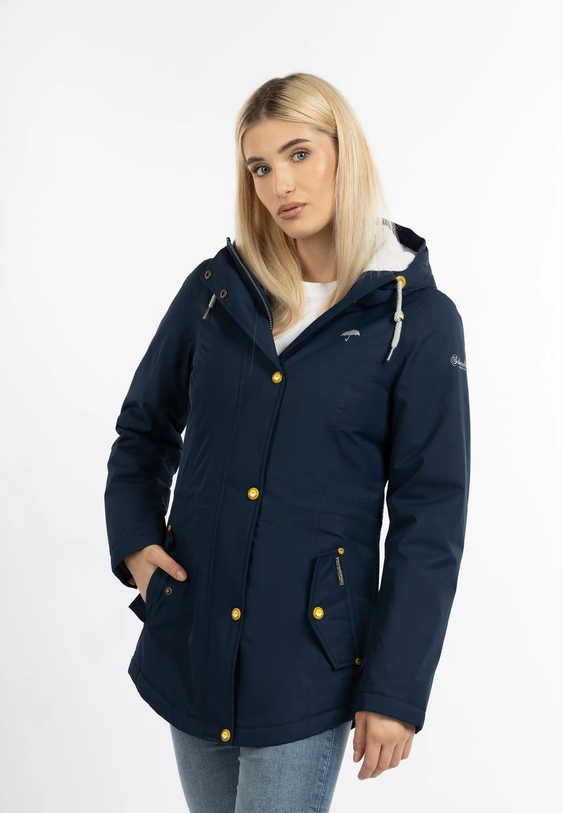 Schmuddelwedda MIT MAGIC PRINT SKYLAH - Regenjacke / Wasserabweisende Jacke - Marine 1 Schmuddelwedda MIT MAGIC PRINT SKYLAH - Regenjacke / Wasserabweisende Jacke - Marine