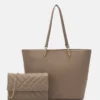 Anna Field SET - Handtasche - Taupe