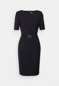 Boss DALEAH - Etuikleid - Dark Blue -Trendgeschäft Für Modische Damenbekleidung 9c9d0b3ef39b4276ac87c737d9593e63