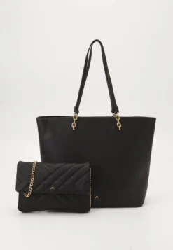Anna Field SET - Shopping Bag - Black