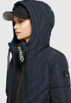 Khujo MUGG - Wintermantel - Dunkelblau -Trendgeschäft Für Modische Damenbekleidung a9a30313c5394555a5944d11c45407ee