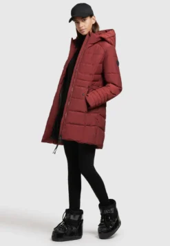Khujo AMARAY 3 - Wintermantel - Rostrot -Trendgeschäft Für Modische Damenbekleidung aa49f2bf51f548418331b735eb0b3d4a