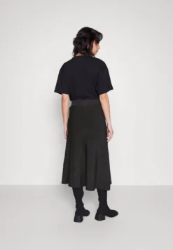 FLARE GABRIEL SHINE MIDI SKIRT - A-Linien-Rock - Deep Coal -Trendgeschäft Für Modische Damenbekleidung ab817c123ad64037868e288329d1c369