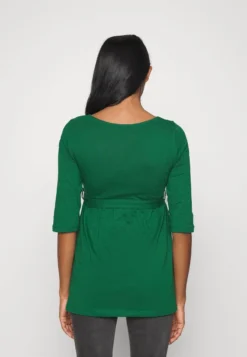 Langarmshirt - Dark Green -Trendgeschäft Für Modische Damenbekleidung b9a9694db60e4d4486cc80a50bdbdff3