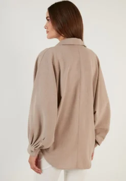 LELA Hemdbluse - Mink Color 8 LELA Hemdbluse - Mink Color -Trendgeschäft Für Modische Damenbekleidung bacbb77e97474a06b18357e72582171d