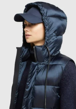 Khujo TOURIN - Weste - Dunkelblau -Trendgeschäft Für Modische Damenbekleidung bd71fb97893342a9a0f1063d7bea0816