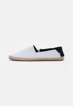 Pier One Espadrille - White - Dark Blue