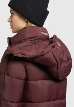 Khujo JULINA MATT - Wintermantel - Dunkelrot -Trendgeschäft Für Modische Damenbekleidung bfe00d45bc554e56b4a8e1190dd455ad