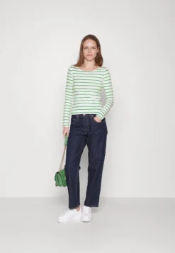 Anna Field 2 PACK - Langarmshirt - White/green