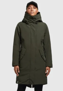 Khujo CHARLYN - Wintermantel - Dunkelgrün