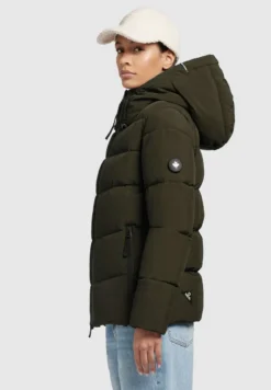 Khujo FAMES - Winterjacke - Dunkelgrün -Trendgeschäft Für Modische Damenbekleidung ddf5f44bdae649818cb1d292bbbd00b9