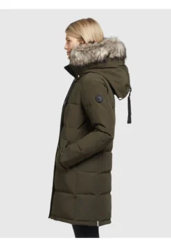 Khujo CLOREN - Wintermantel - Dunkelgrün -Trendgeschäft Für Modische Damenbekleidung e3f76664d3e948c8af1f1871ba0c5bcf