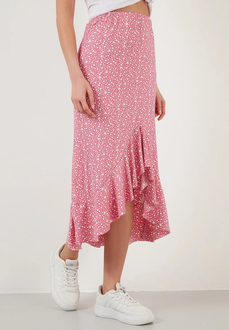 LELA REGULAR FIT - A-Linien-Rock - Fuchsia 4 LELA REGULAR FIT - A-Linien-Rock - Fuchsia – Bild 4