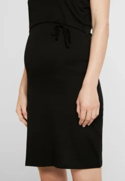 NURSING Jersey Dress - Jerseykleid - Black -Trendgeschäft Für Modische Damenbekleidung ef4ddbfc7738414a9d67bbd78b7aa59d