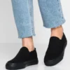 Anna Field Slipper - Black