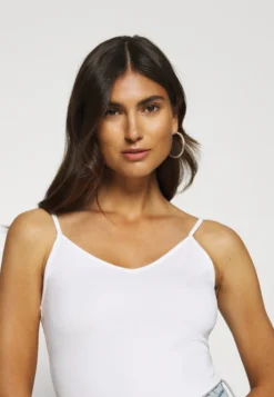 Anna Field 2 PACK - Top - White/black -Trendgeschäft Für Modische Damenbekleidung f304318e891f40a9a7073cddc391813f