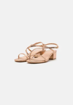 Riemensandalette - Rose Gold Coloured -Trendgeschäft Für Modische Damenbekleidung f5ead90e2bea4b729c07dcdc370394da