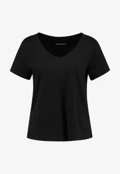 Anna Field T-Shirt Basic - Black -Trendgeschäft Für Modische Damenbekleidung f7cb69534331411db45d95df342bc5bb