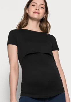 NURSING 2er PACK - Basic T-shirt - T-Shirt Basic - Dark Blue/black -Trendgeschäft Für Modische Damenbekleidung fb2bbb76d505430a9ac5af13c944fe4a